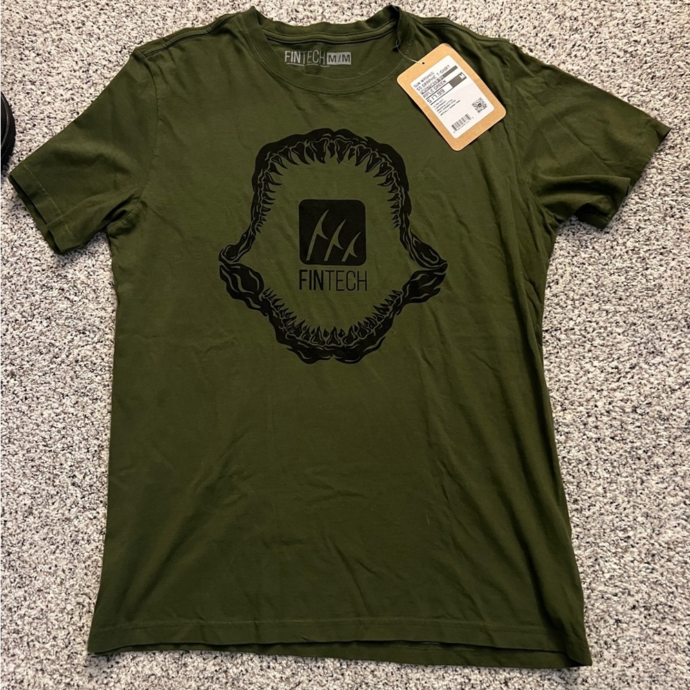 Olive Green Graphic Tee